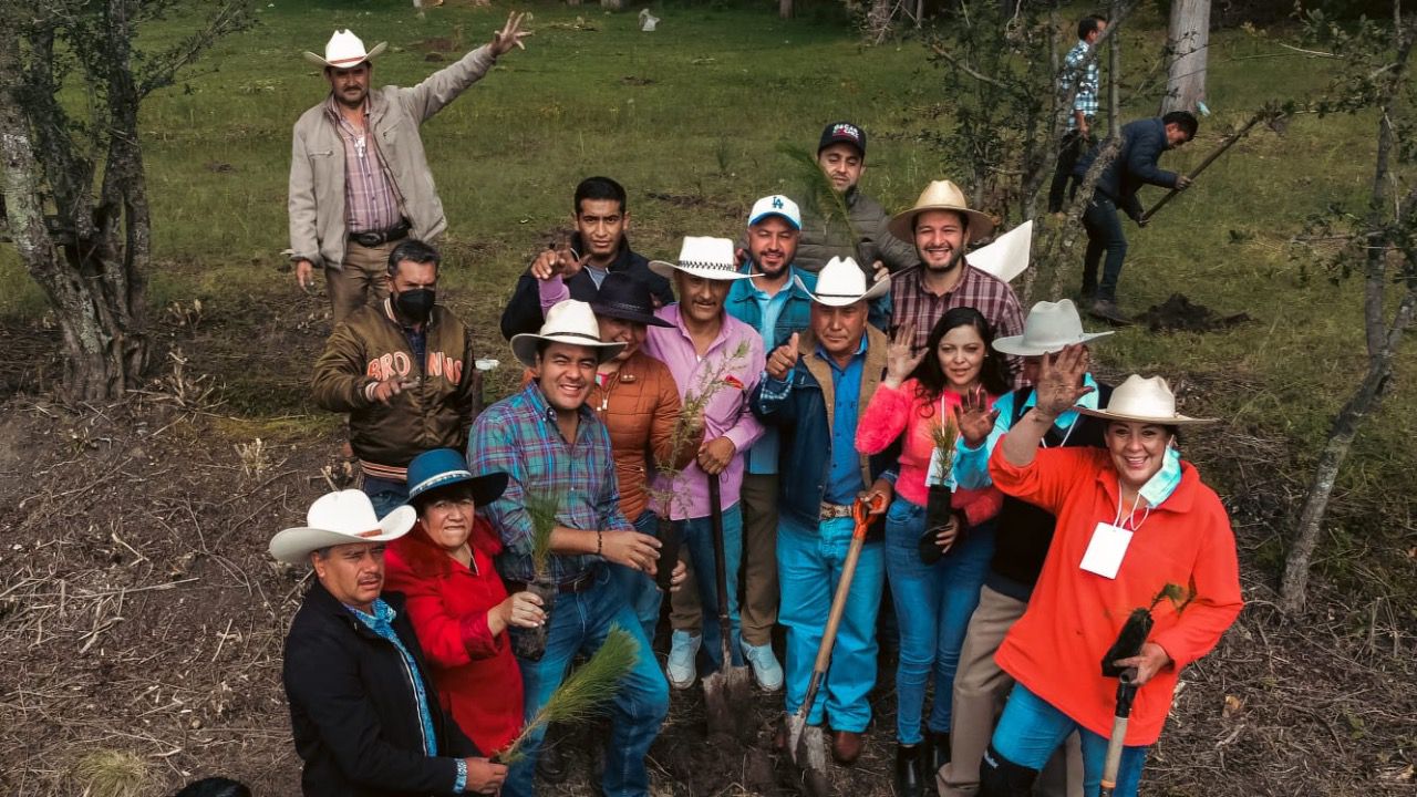Arranca Jornada de Reforestación en Almoloya de Juárez; se plantarán 20 mil árboles